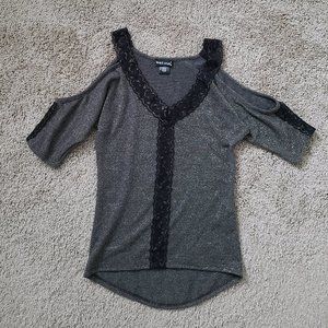 Shimmer Sweater Blouse